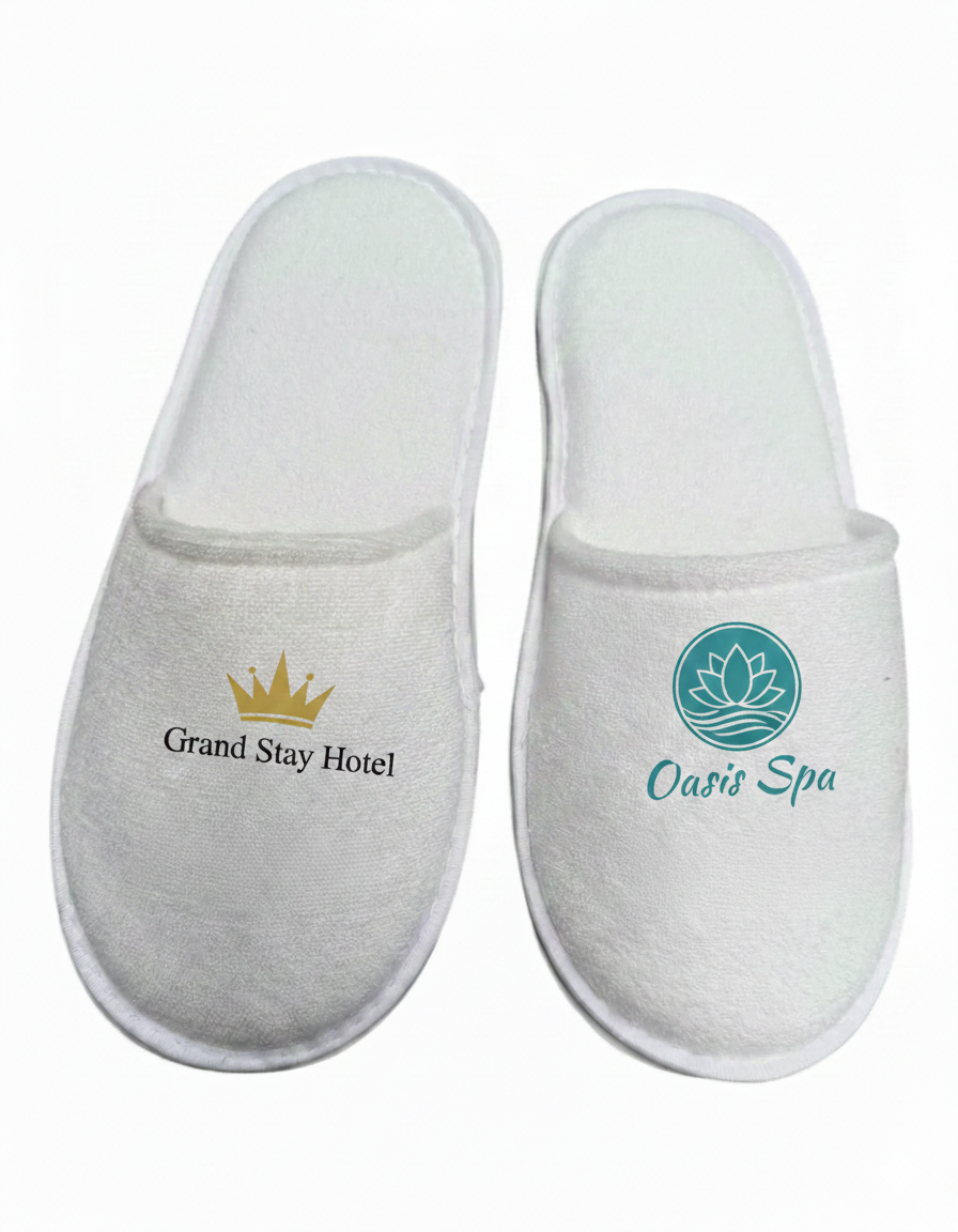100 Pantuflas personalizadas para tu Hotel o Spa