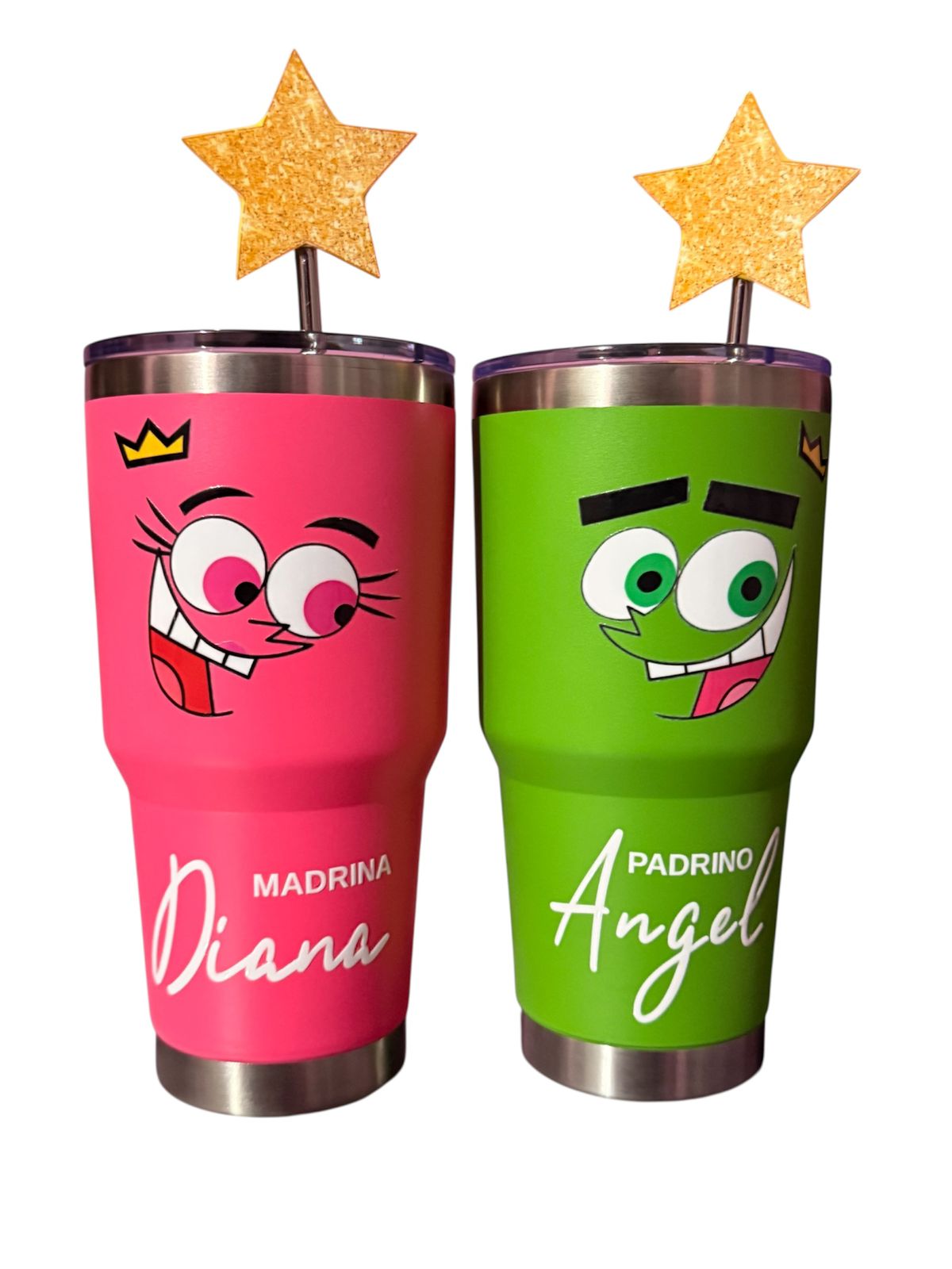 Termo Tipo Yeti 30 oz Personalizado para Padrinos de Bautizo con Nombre