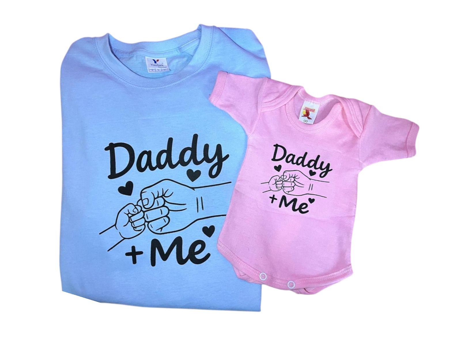 Set Papá e Hijo Día del Padre | Playeras Matching Personalizadas